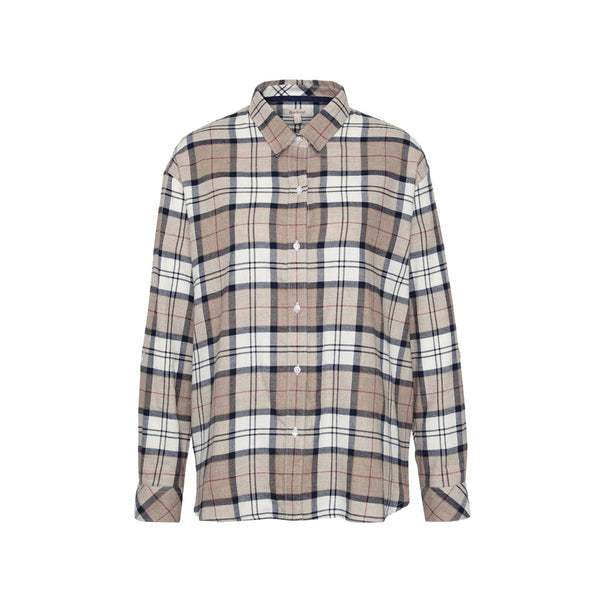 Barbour Camicia casual Camicia Donna Elishaw tartan Beige - Francavilla Moda